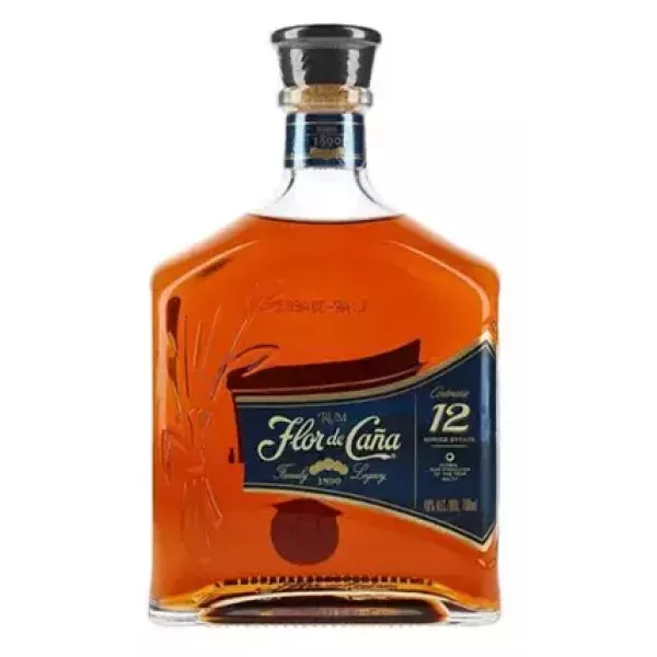 RON FLOR DE CAÑA 12 AÑOS