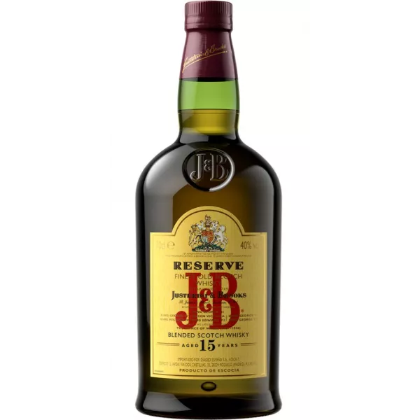 J & B RESERVE 15 AÑOS