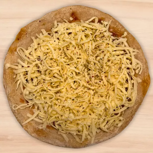 PIZZA MUZZARELA  MASA MADRE
